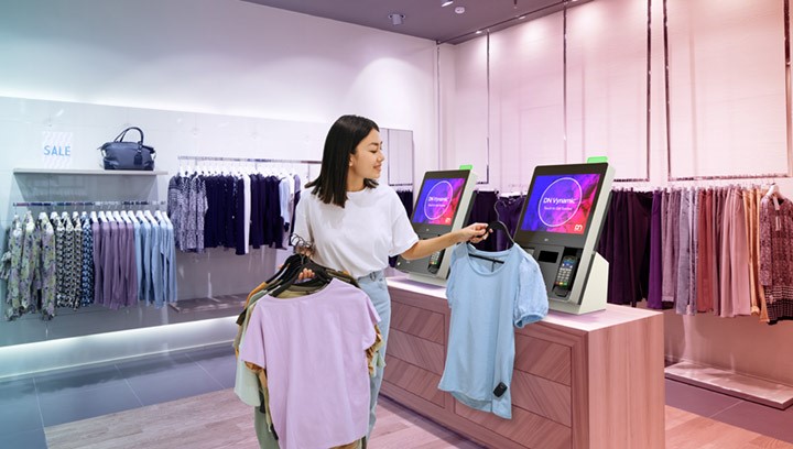 Система са самообслужване за магазини за дрехи и аксесоари – чекиране