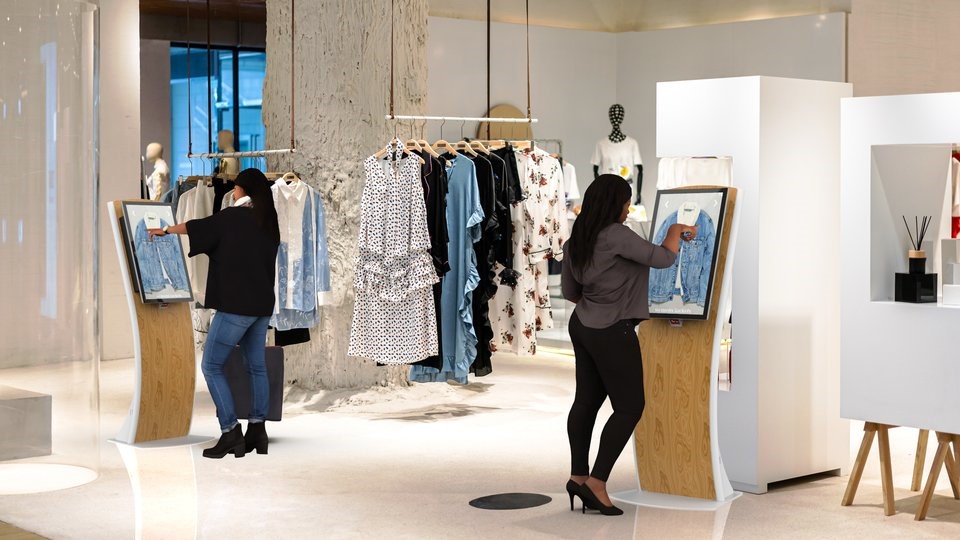 Система за самообслужване за магазини за дрехи и аксесоари